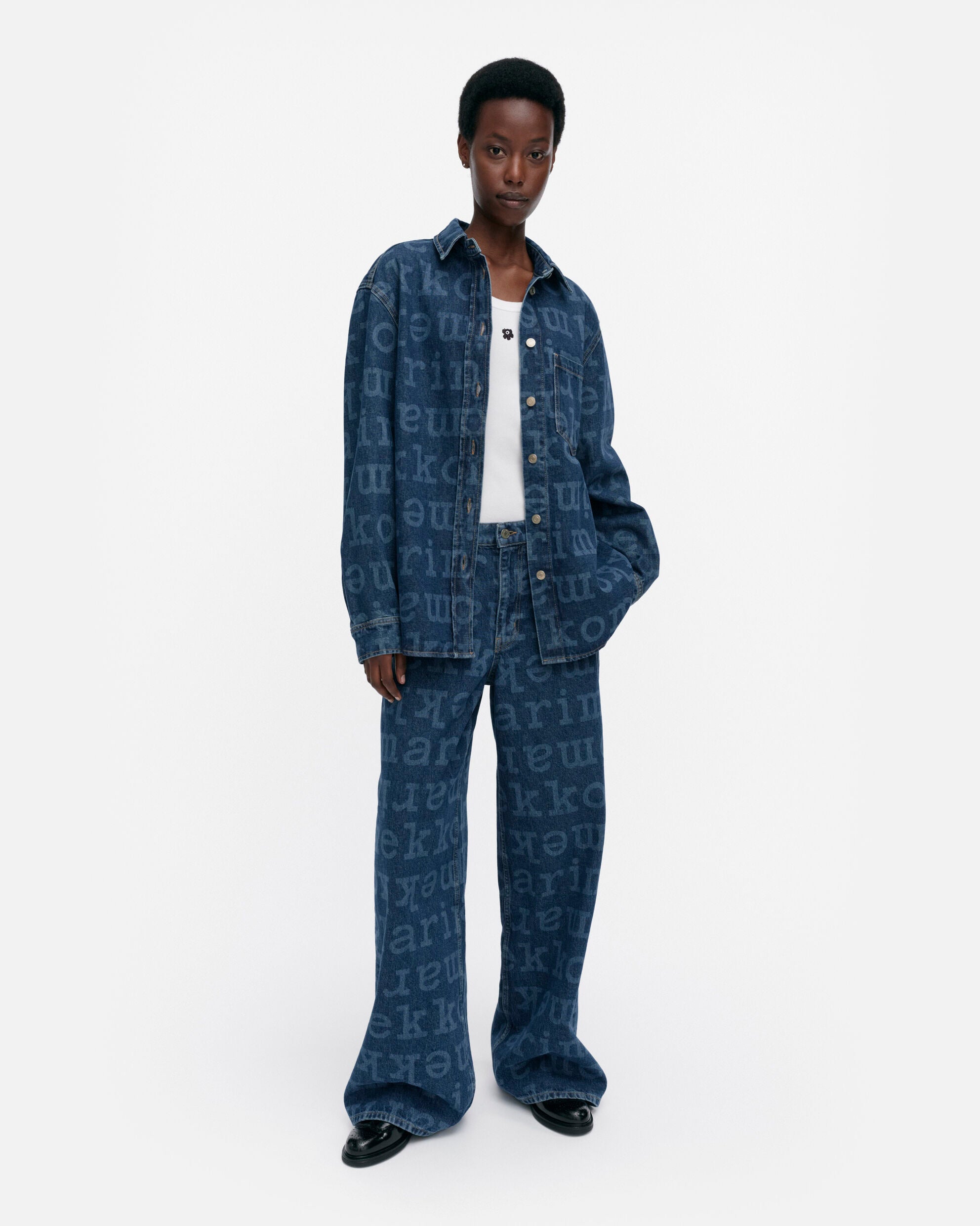 マリメッコ]デニムコレクション Marimekko Maridenimにプレフォール