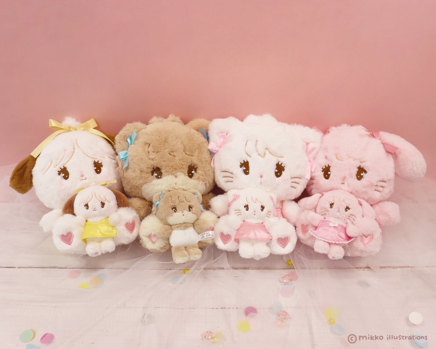 今話題の『mikko illustrations』ぬいぐるみ・マスコットキーホルダー