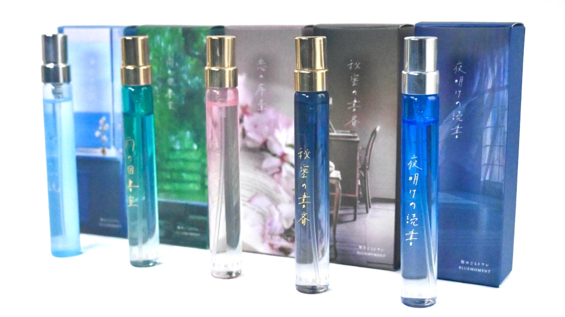 出版社生まれのコスメブランド「BLUEMOMENT」より、夜明けのひとときを