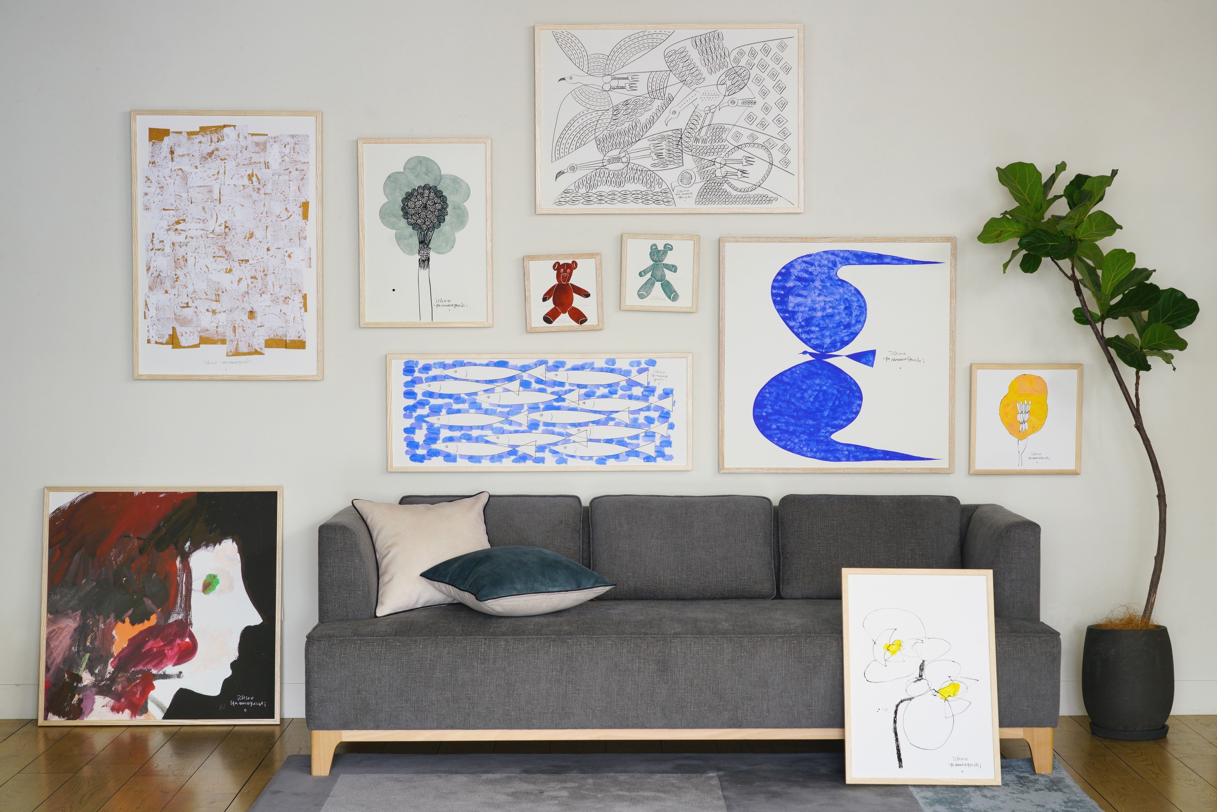 3/31（金）【IDÉE】画家・山口一郎ジクレーポスターシリーズ新発売の