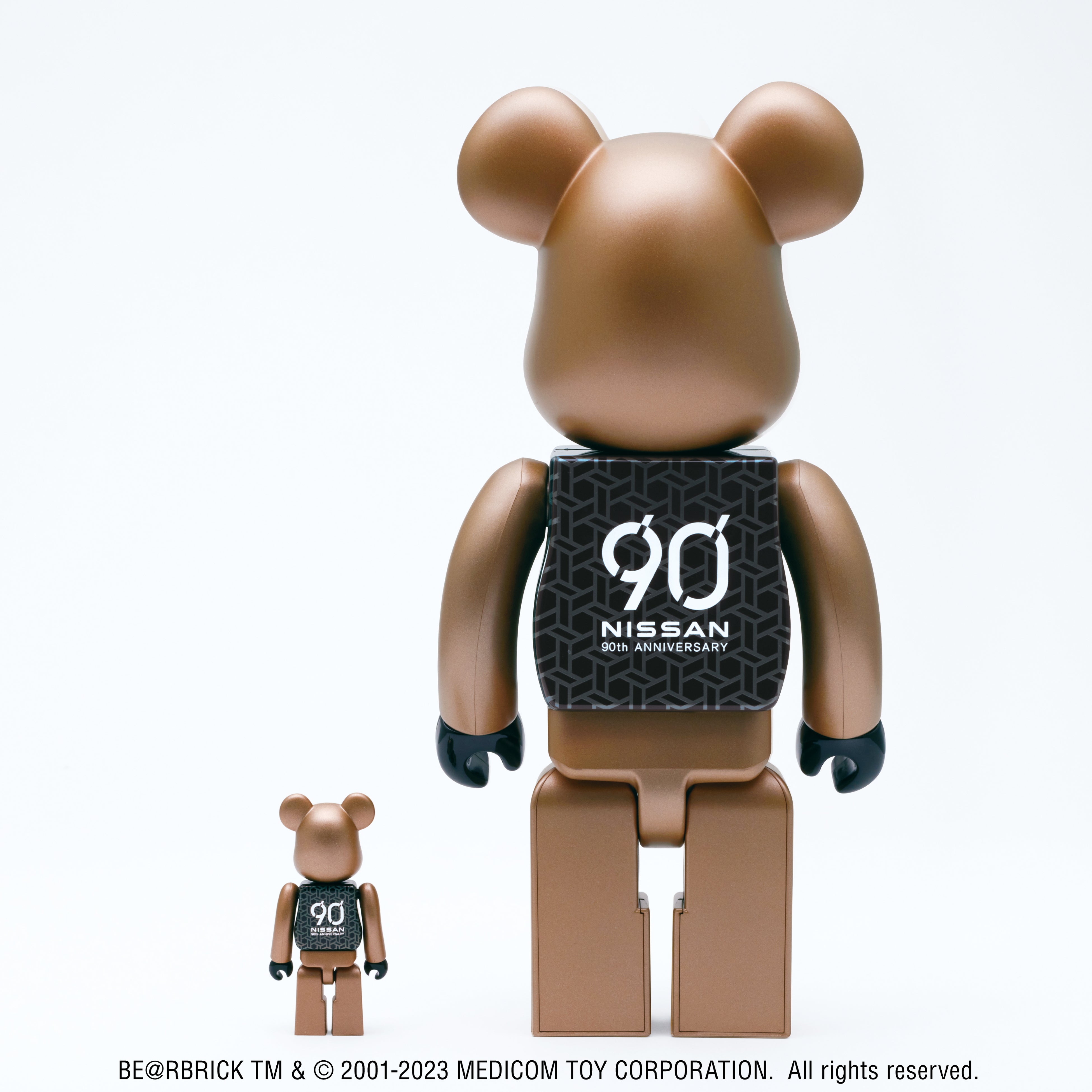NISSAN 90th ANNIVERSARY BE@RBRICK 100% & 400%」2023年10月24日(火