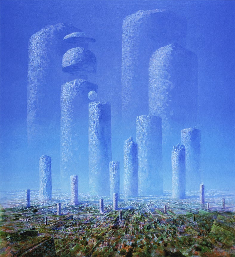 スタジオジブリアニメ『耳をすませば』背景を手がけた画家 井上直久の