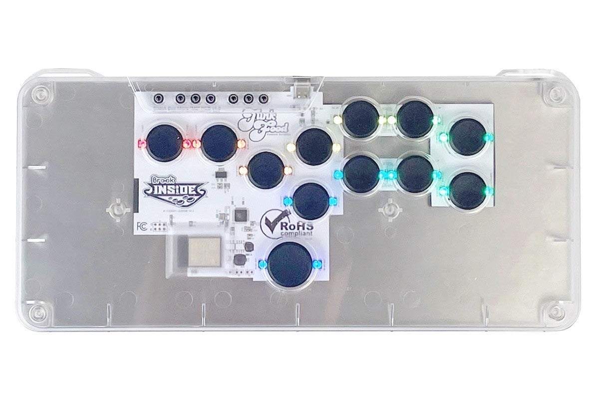 膝置きプレイスタイルに最適な JunkFood Custom Arcadesの「SnackBox