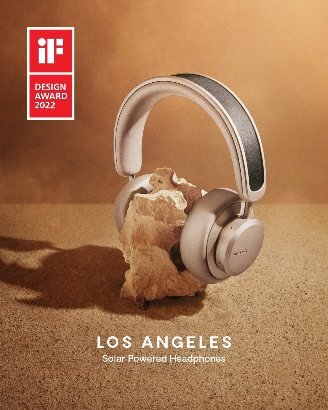 世界初、Powerfoyleソーラーパネルで充電できるワイヤレスヘッドフォン