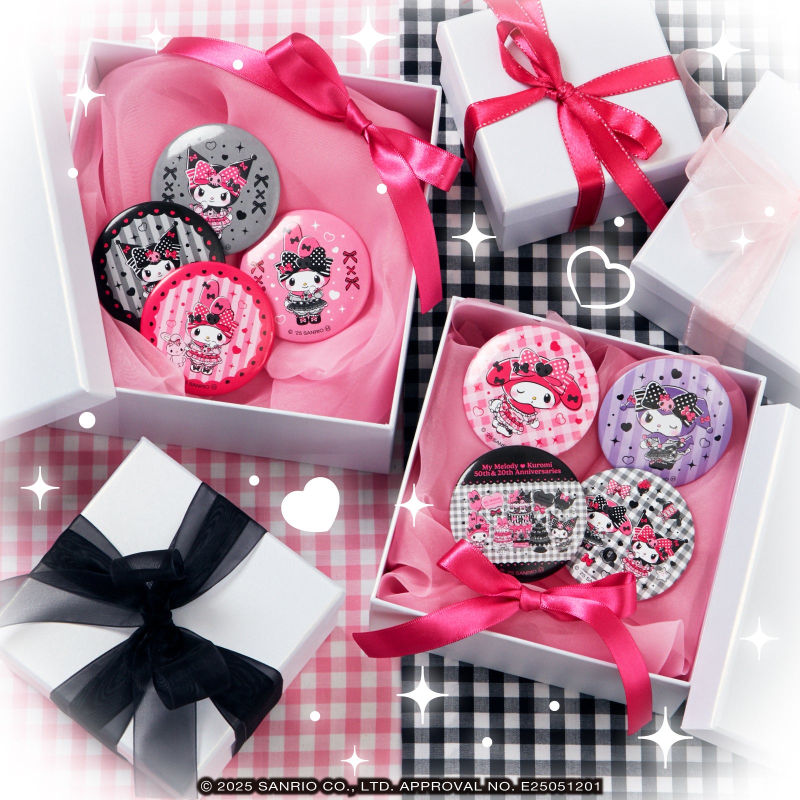 Happyくじ『My Melody ＆ Kuromi 50th＆20th Anniversaries』が販売