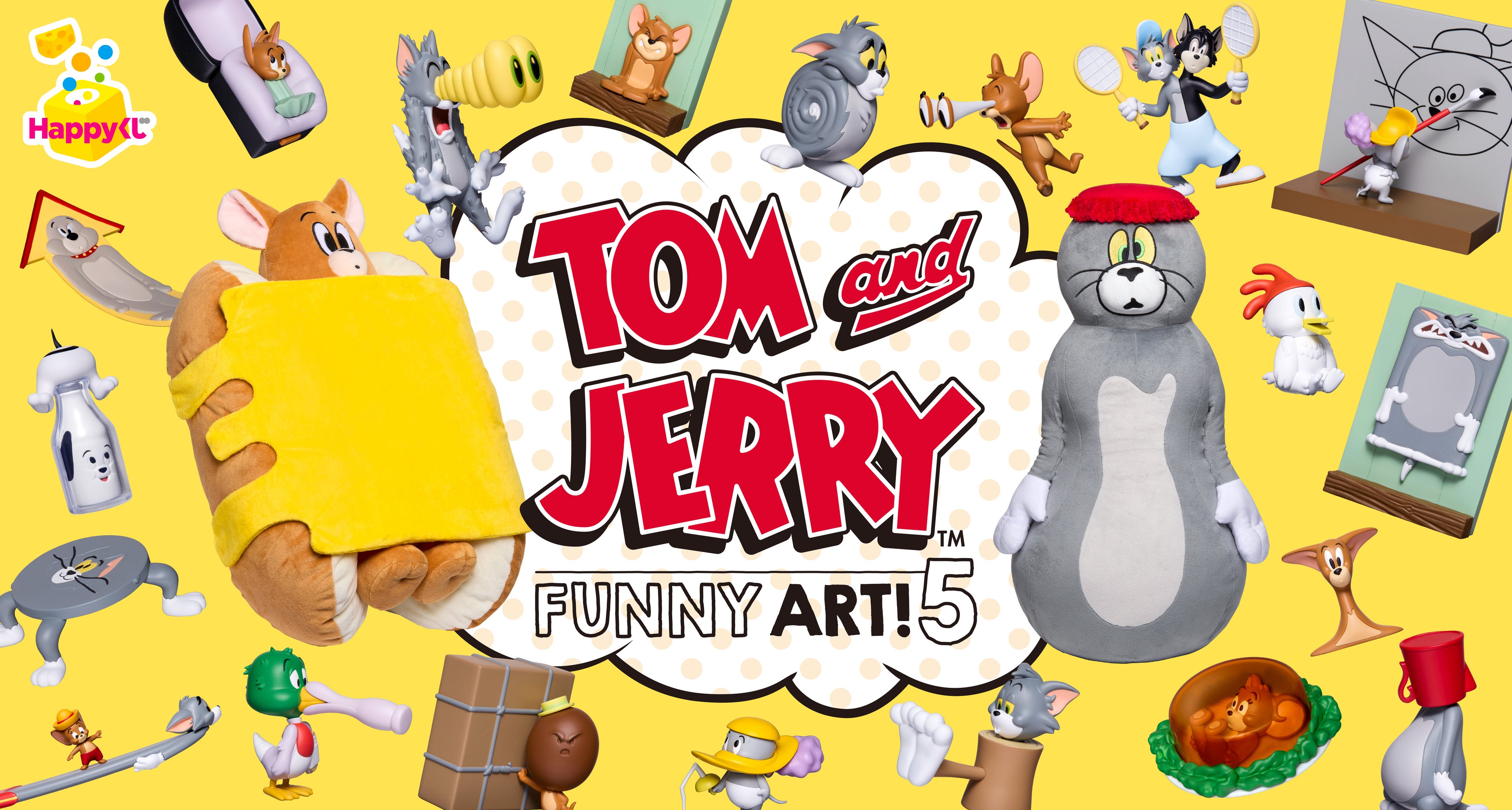 Happyくじ『TOM and JERRY FUNNY ART!』5 セブン-イレブン
