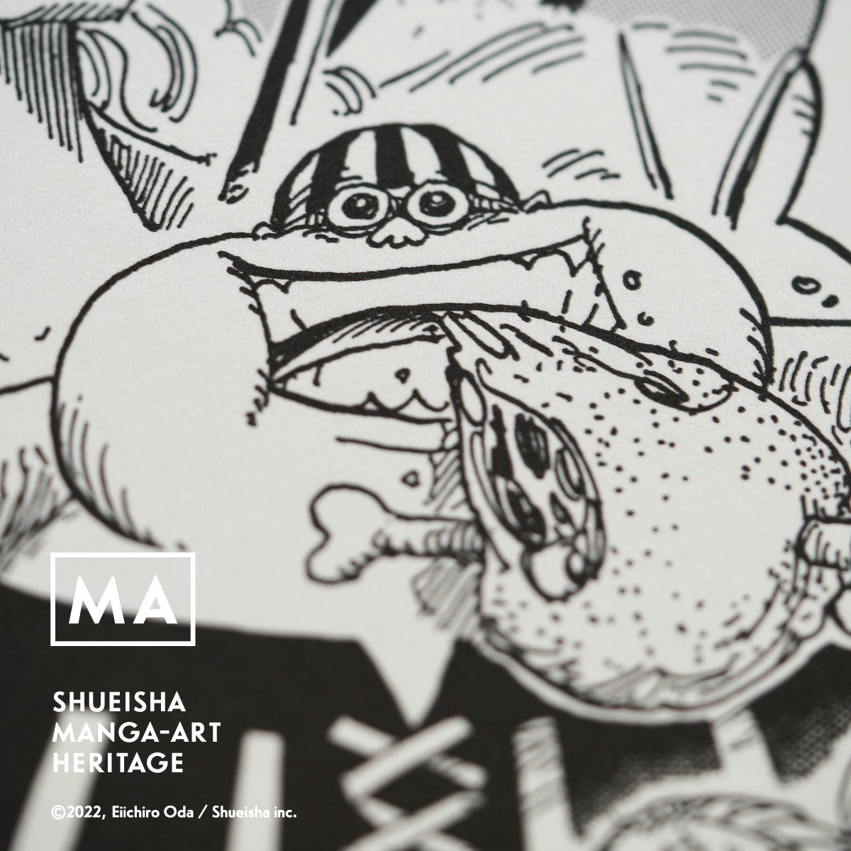 集英社マンガアートヘリテージ、尾田栄一郎「ONE PIECE/赤髪海賊団