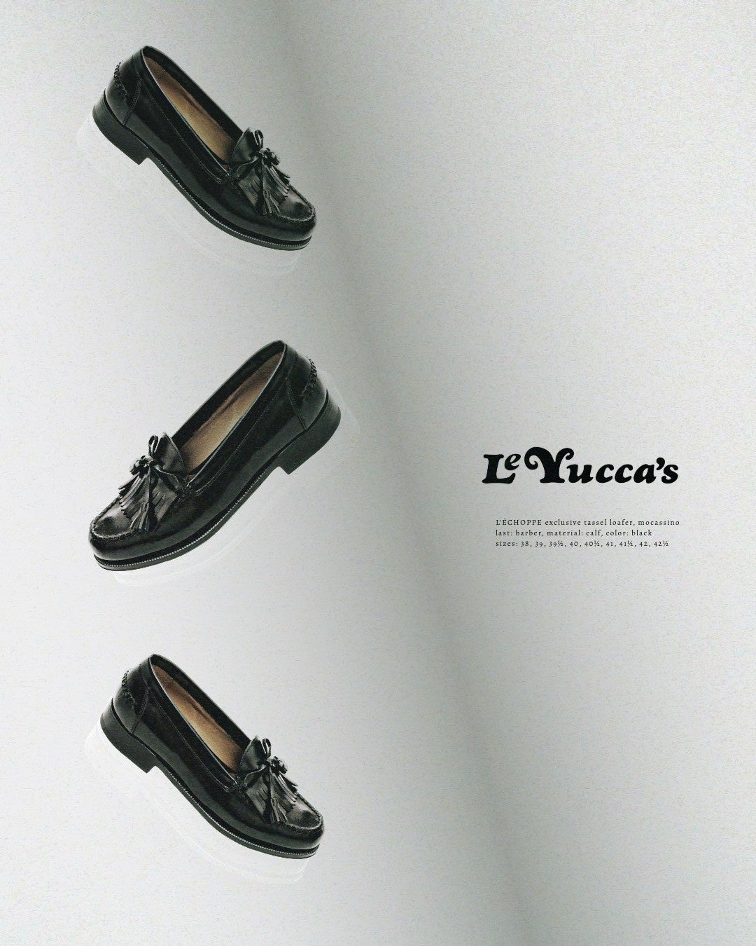 L'ÉCHOPPE】Le Yucca's 別注Tassel Loafer | 株式会社ベイクルーズの