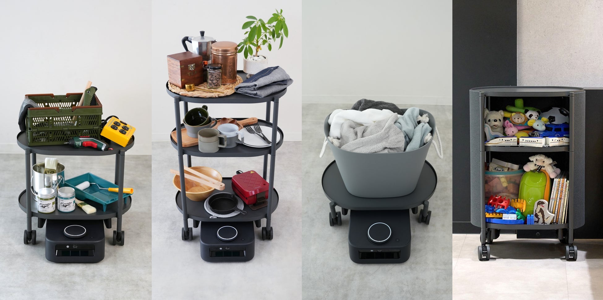 人の指示で家具を動かすスマートファニチャー・プラットフォーム