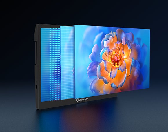 ディスプレイを4画面に拡張し、モジュール化デザインで画面配置が自由