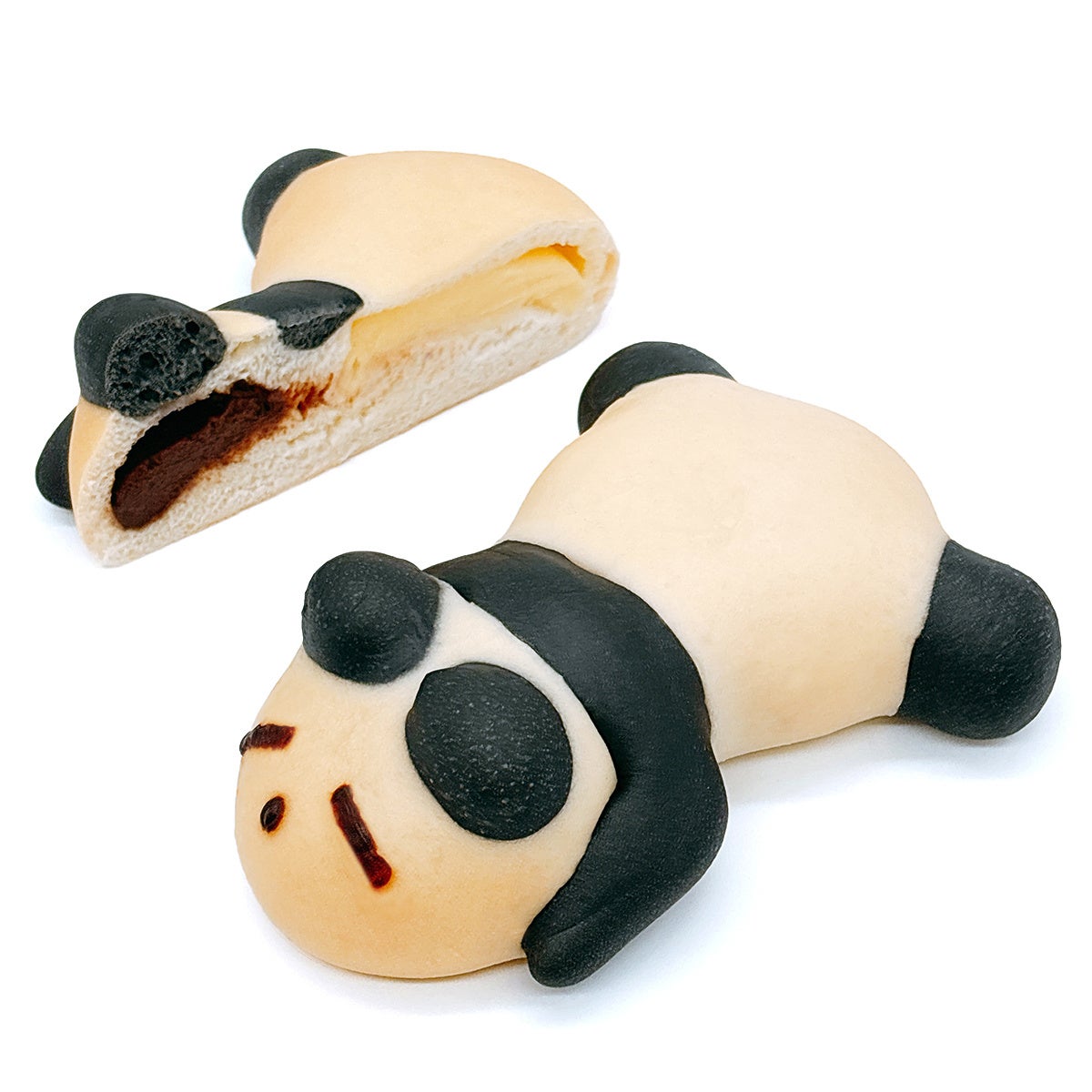 木村屋總本店】＜新商品＞癒し系パンが新登場！お昼寝ポーズの「パンダ