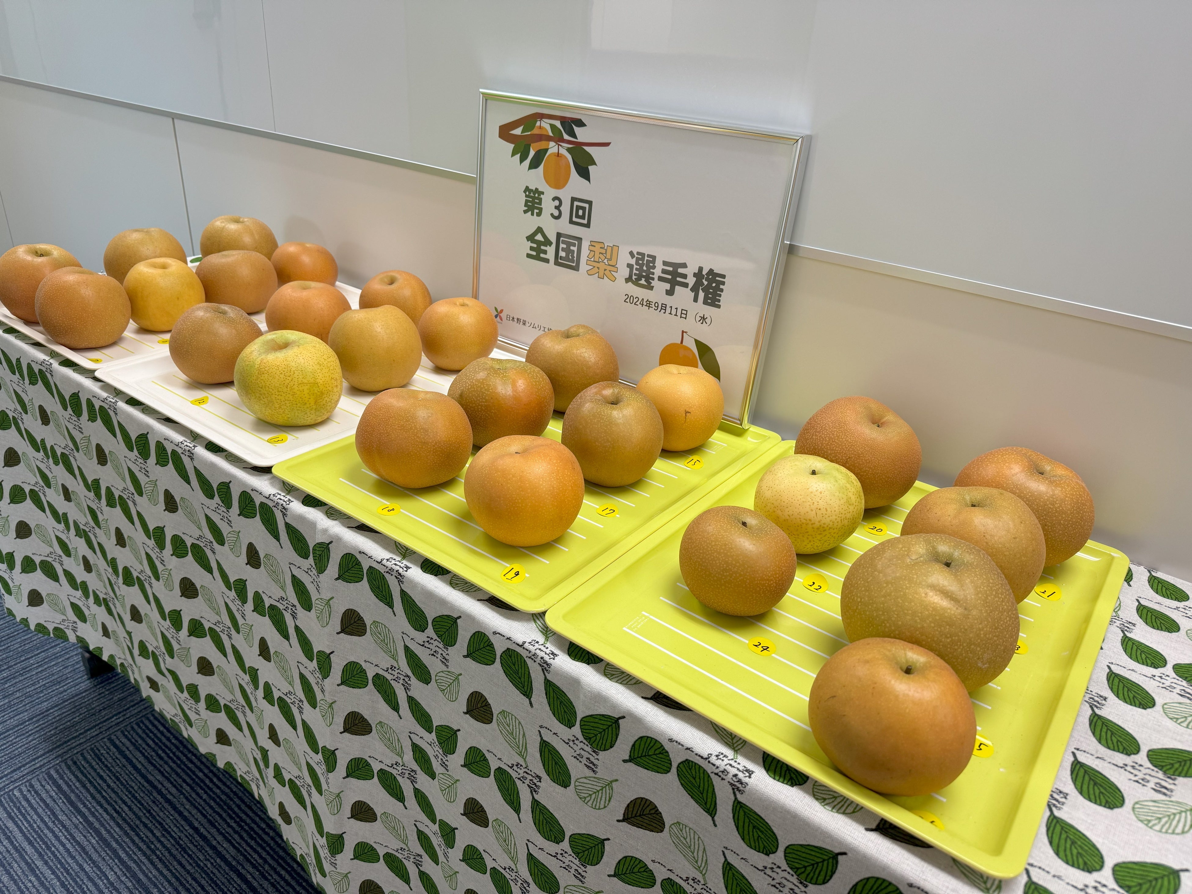 第3回 全国梨選手権」埼玉県久喜市「彩玉梨 糖度保証付／梨の大澤農園