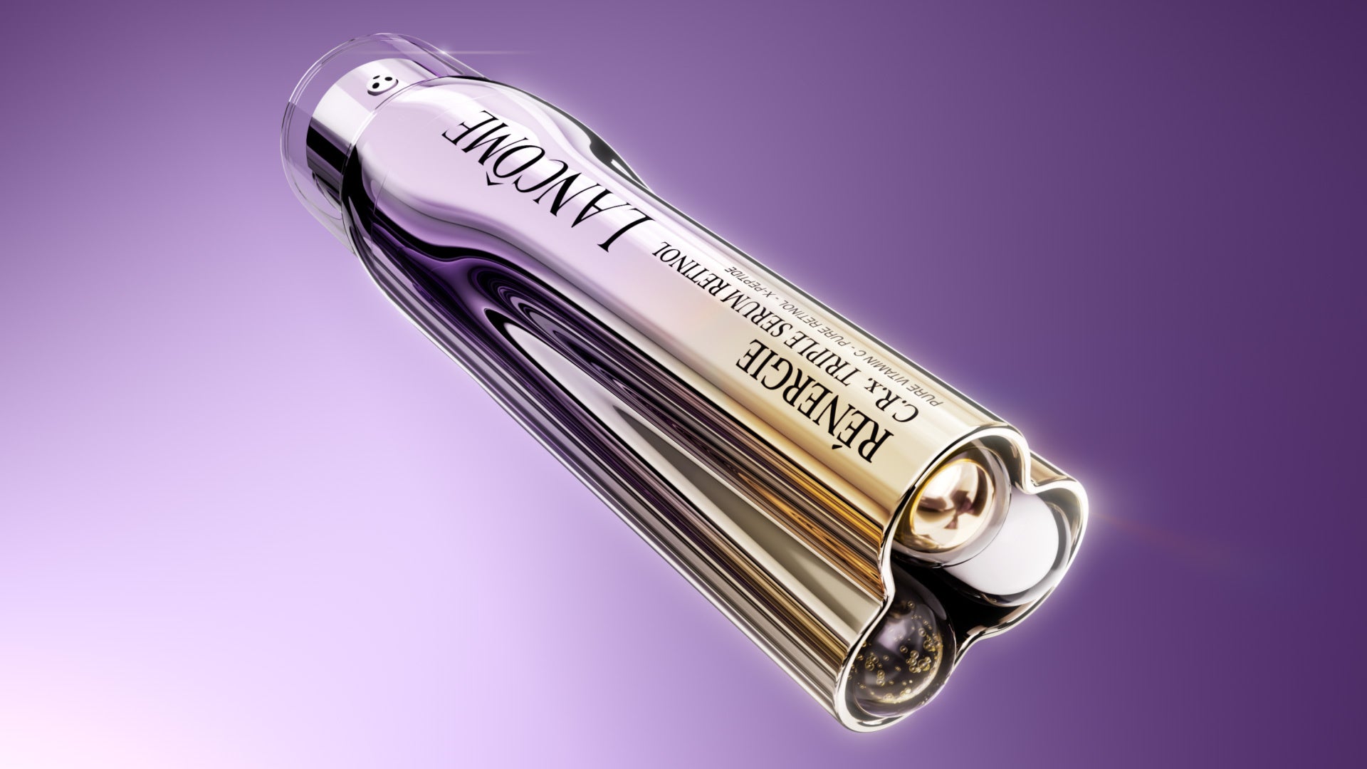 ランコム】不可能を可能にする*¹。ビタミンC*²とレチノール*³が1本に