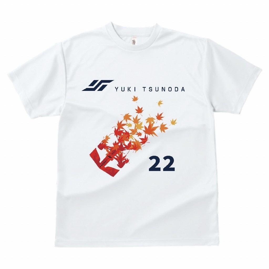 角田裕毅選手コラボグッズ登場】角田裕毅応援団が新たにオリジナルT