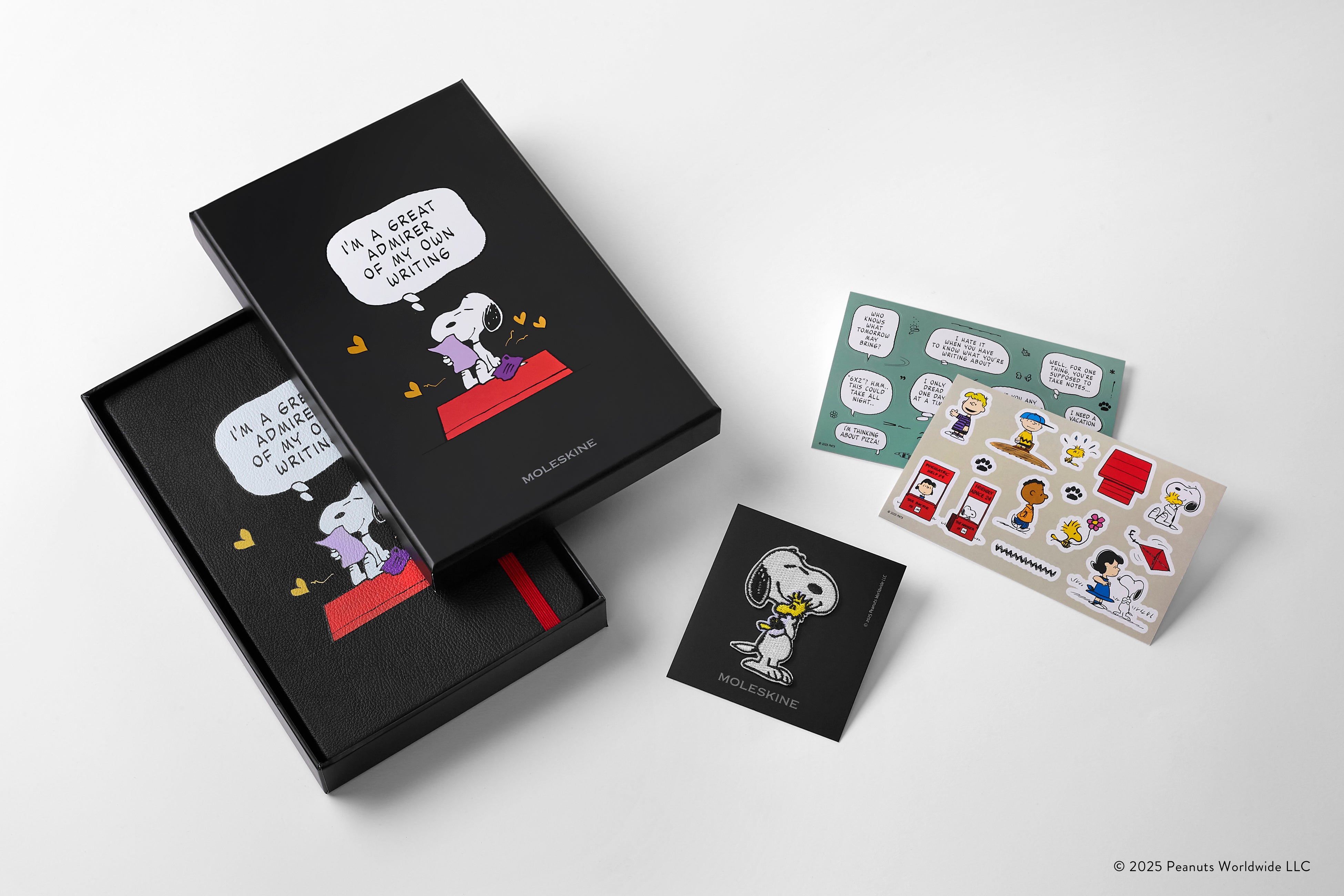 ピーナッツ75周年を記念した、モレスキン x ピーナッツ限定版