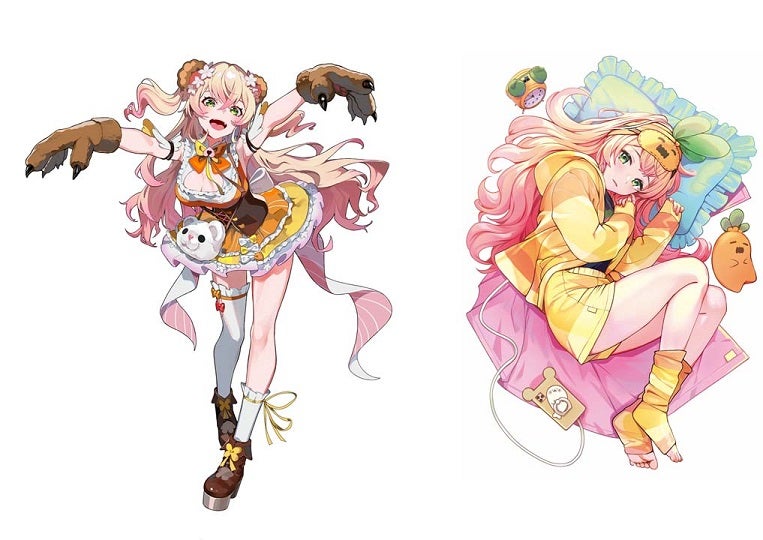 カプとれ』にてホロライブ「桃鈴ねね」とのコラボが決定！ 描きおろし