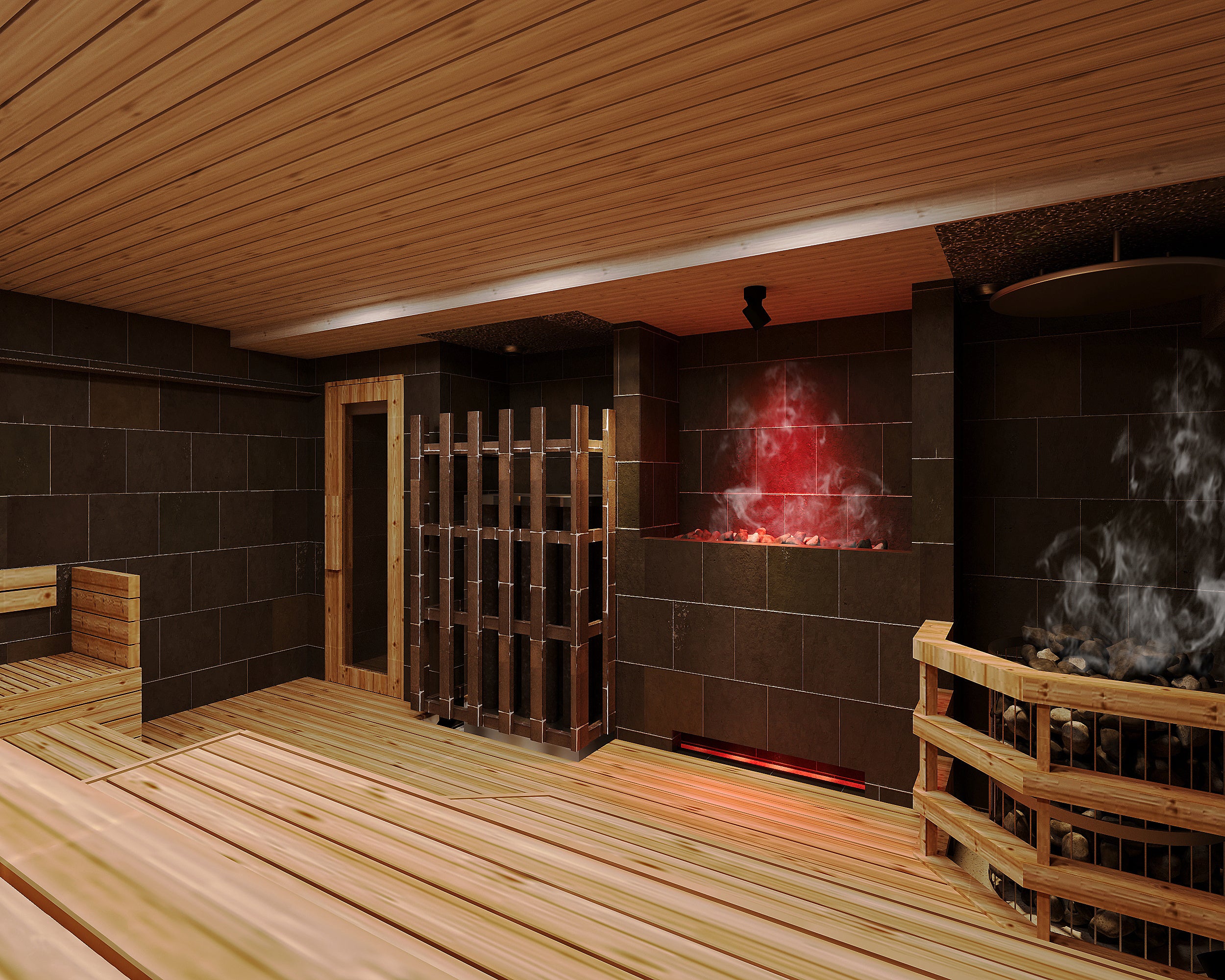 新規サウナOPEN】体を芯から温める溶岩石のサウナ！「サウナヨーガン