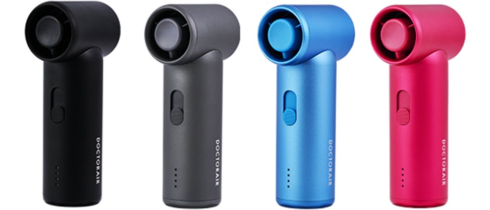 ドクターエア｜手のひらから未体験の強風を【エアロジェット】 | 株式