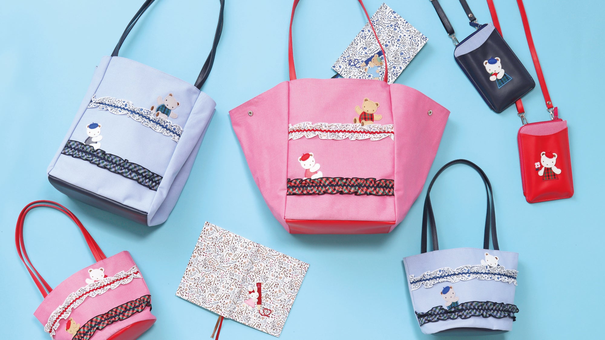 春の新作スタイルに合わせて特別企画アイテムやノベルティを展開する