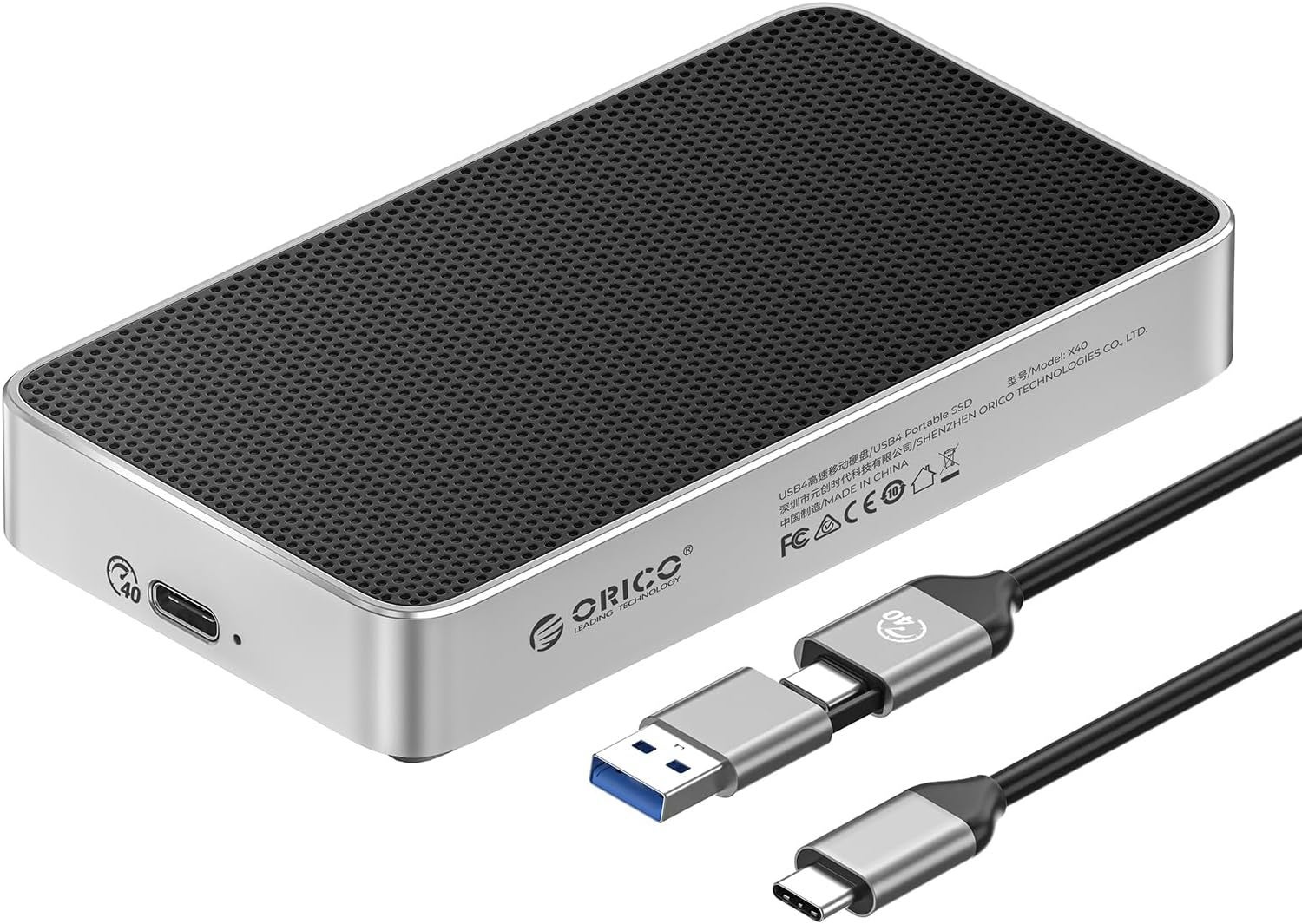 期間限定30%OFF】ORICO 2TB 高放熱外付けSSD「X40」 | 深圳市奥睿科