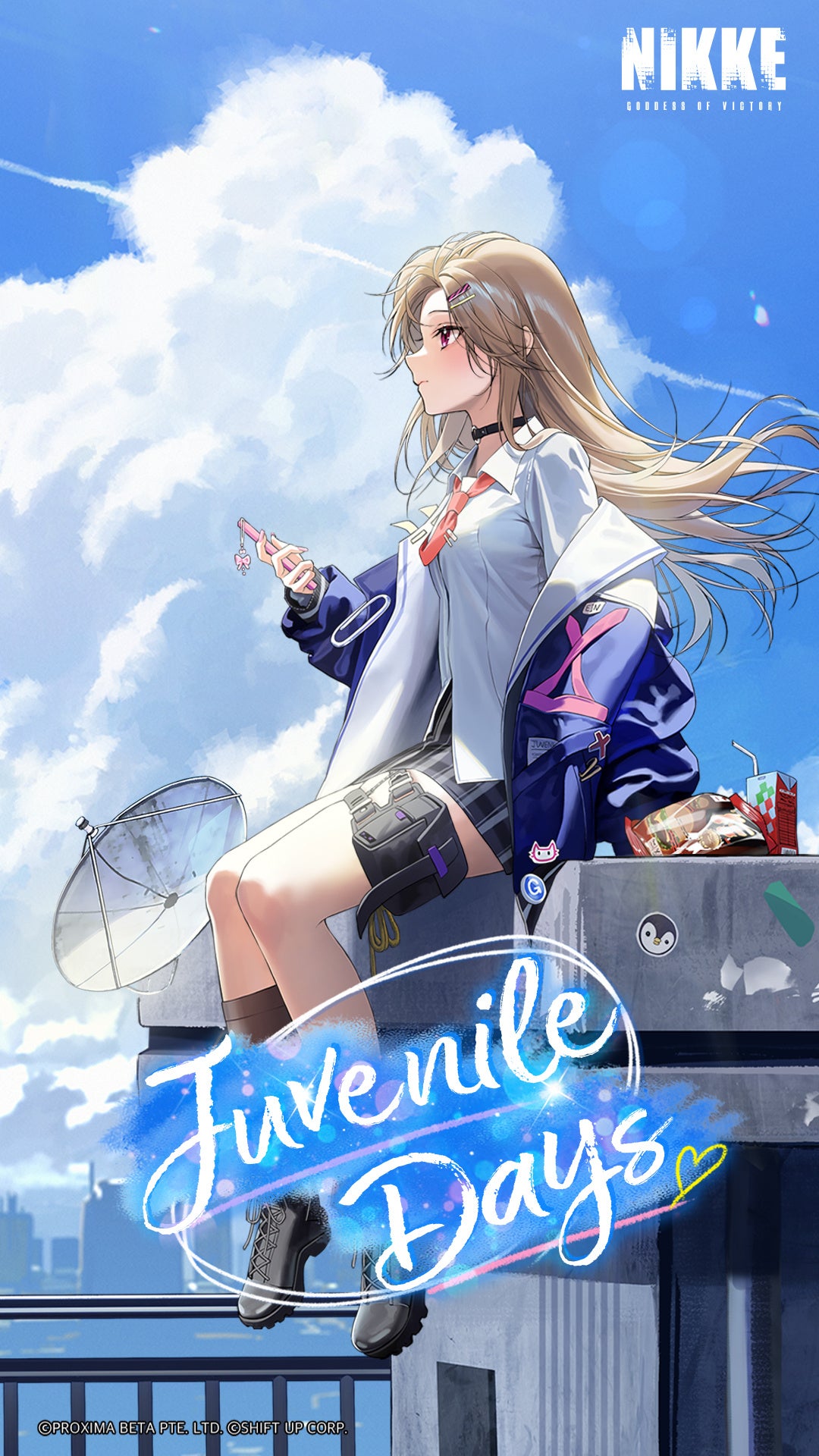 背中で魅せるガンガールRPG『勝利の女神：NIKKE』 友だちとは何か