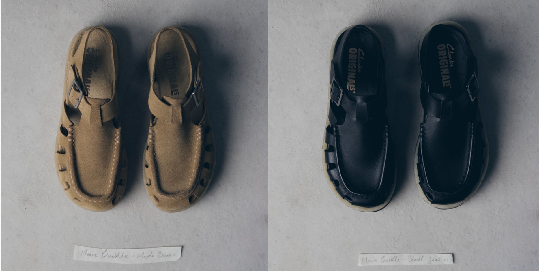 Wallabee®️（ワラビー）に着想を得た、夏の新定番サンダル「Meare