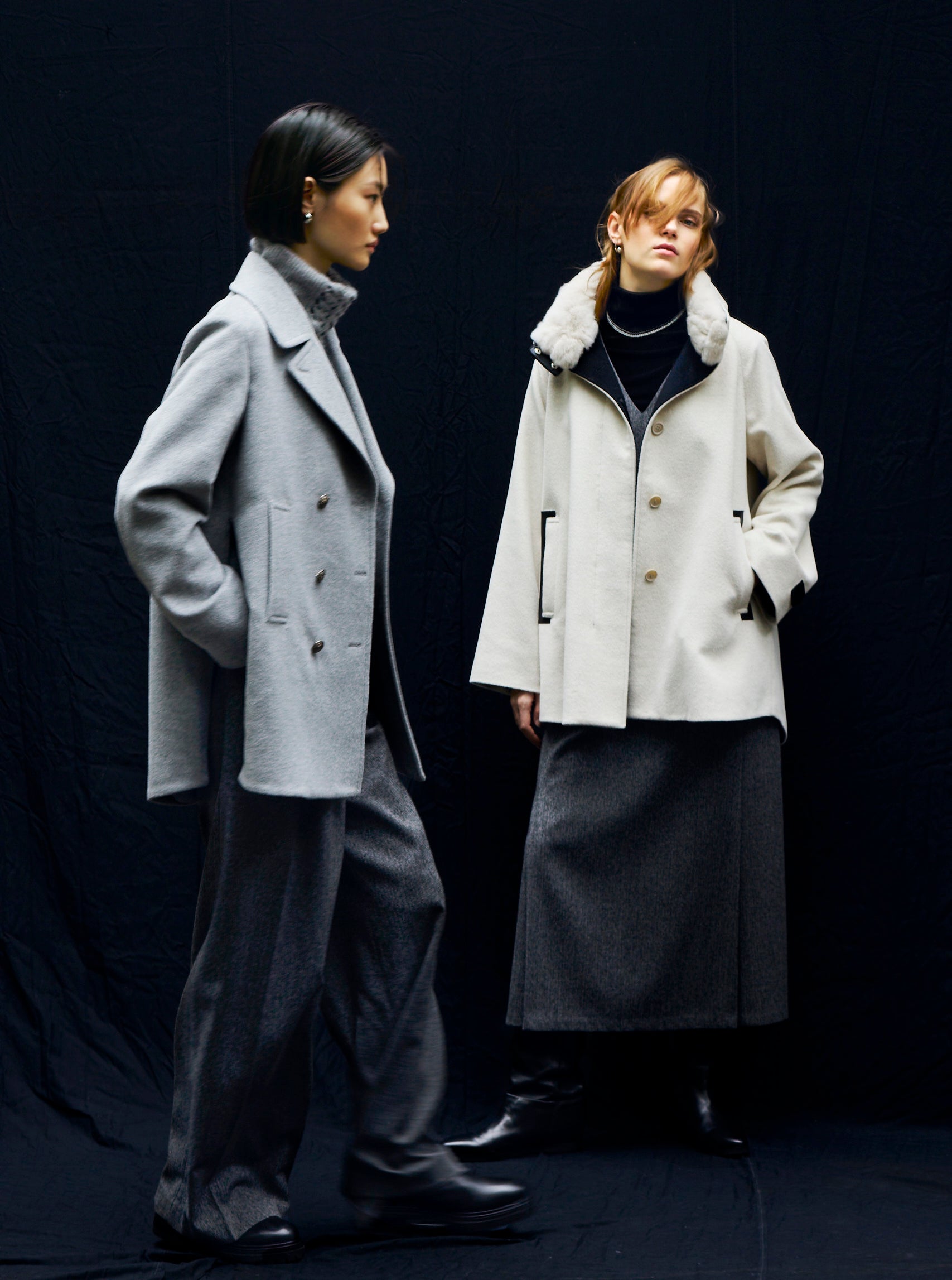 K.T KIYOKO TAKASE】上質な素材を身に纏う 最高級素材アンゴラのコート