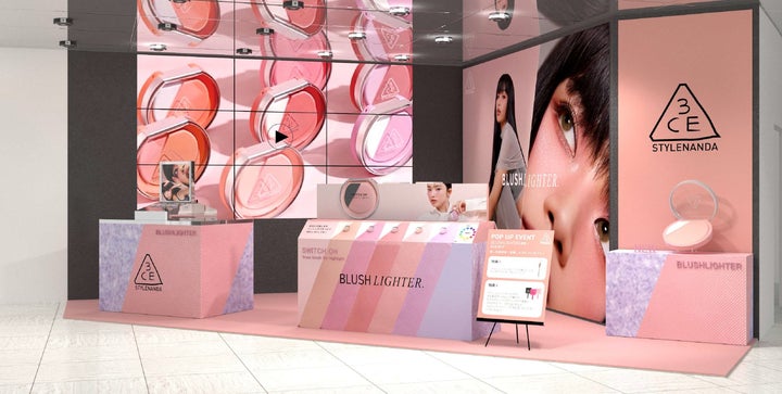 限定特典あり】3CE、新チーク＆ハイライト「ブラッシュライター」発売