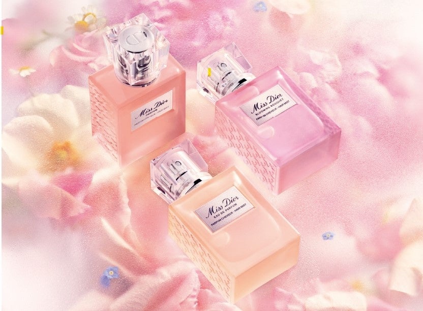 ゆれる髪に香る、花々の美しさミス ディオール 新ヘア ミスト＆ヘア