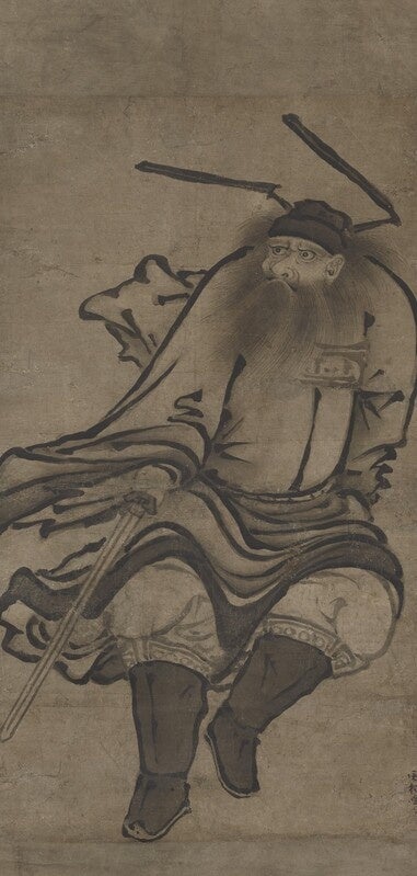 戦国時代を代表する水墨画家・雪村周継（せっそんしゅうけい）の作品が