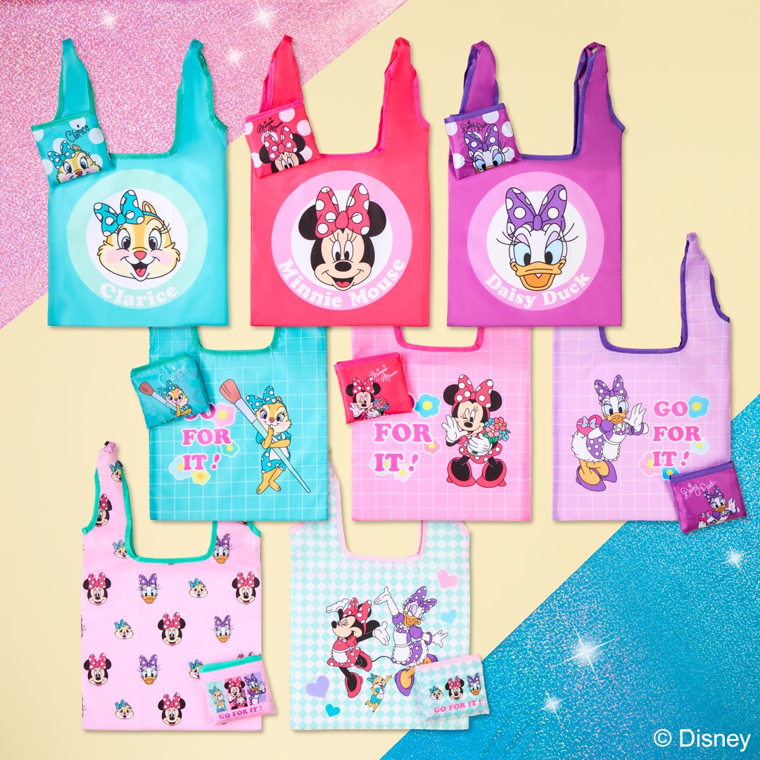 ミニーマウス、デイジーダック、クラリスが頑張るあなたを応援