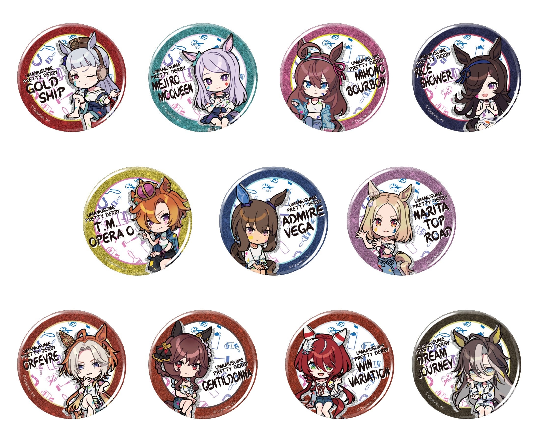 ウマ娘 プリティーダービー ペインタースタイル Mini キャラポップ