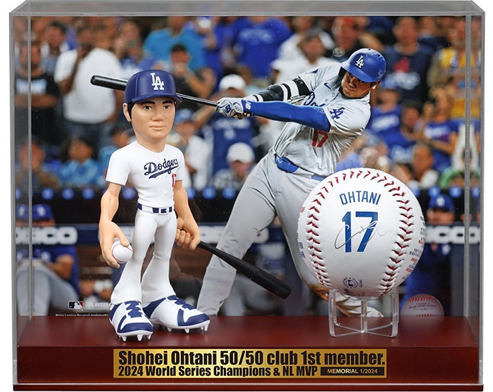 大谷翔平 世界限定2024点【MLB公式ライセンス】サイン入り記念ボール