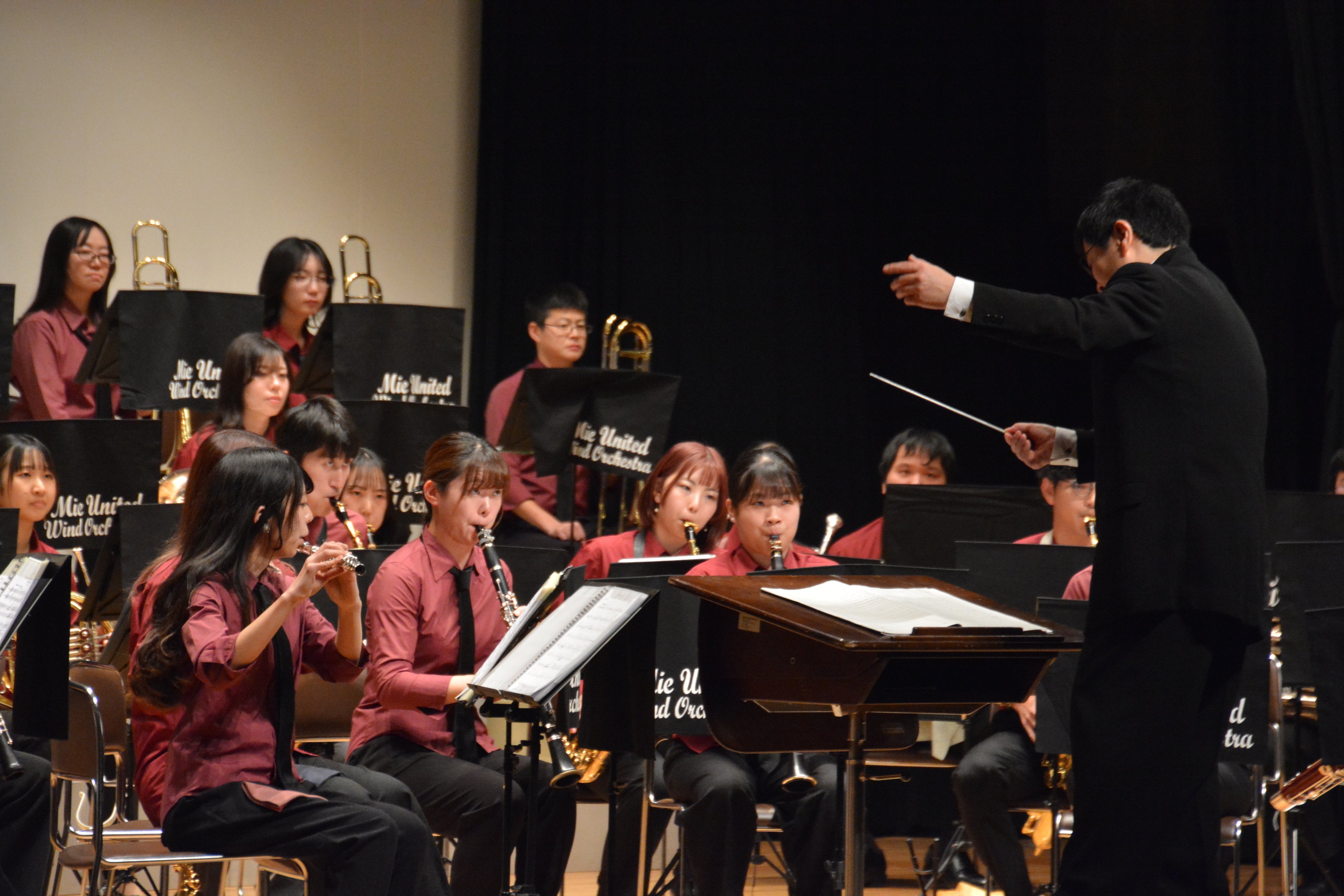 三重ユナイテッドウィンドオーケストラ ウィンターコンサート開催