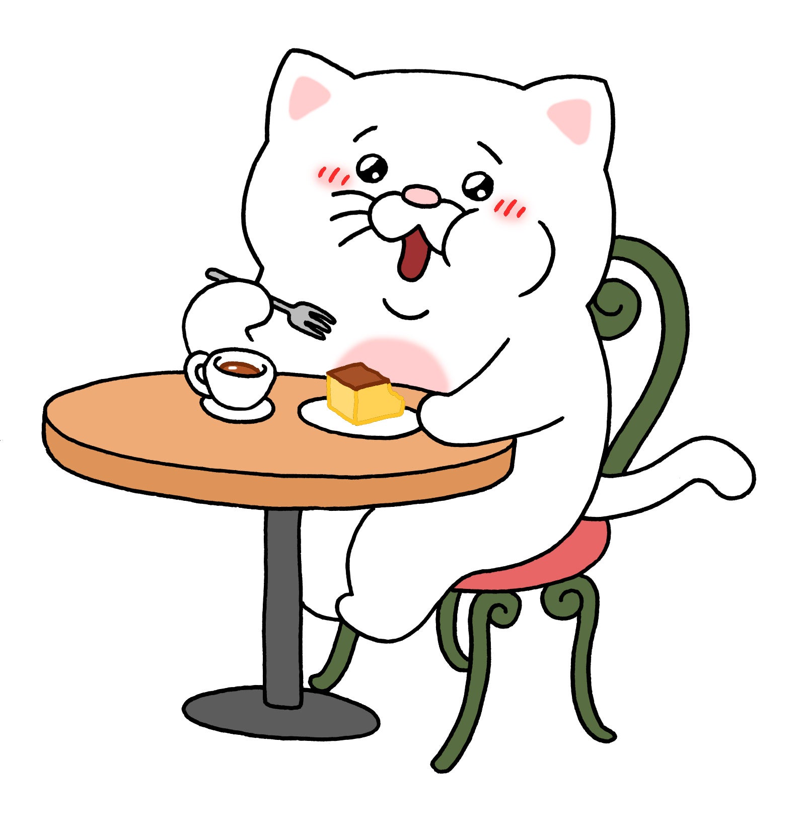 人気漫画家キューライス氏がデザイン！長崎の新しい尾曲がり猫の