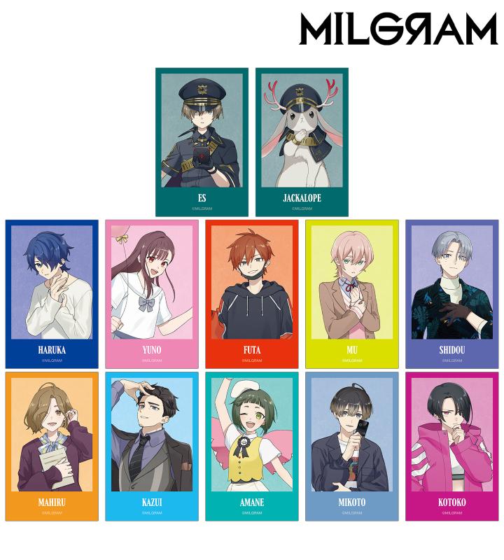 MILGRAM -ミルグラム-』の描き下ろし 第一審MV衣装ver. トレーディング