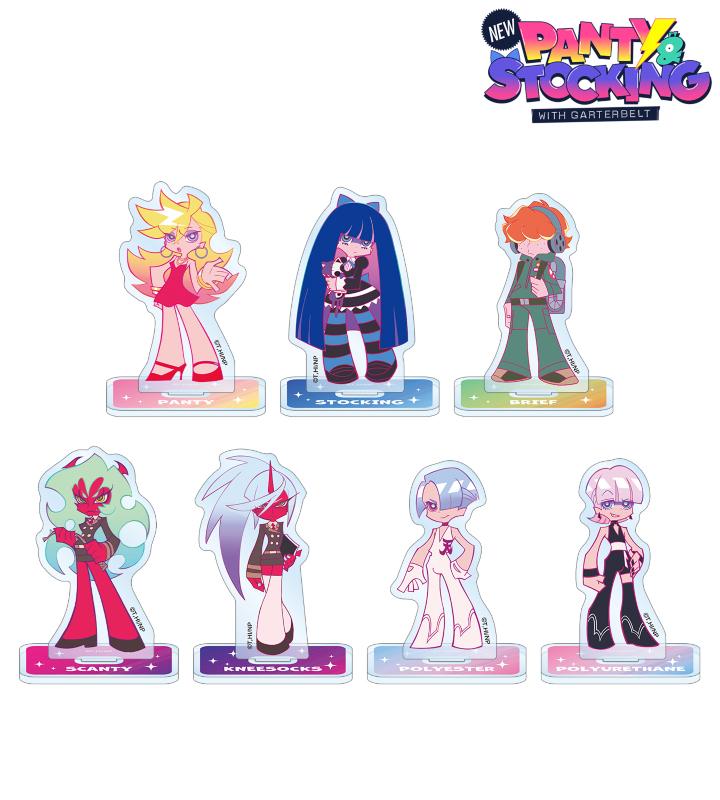 New PANTY ＆ STOCKING with GARTERBELT』のAni-Art clear label各種