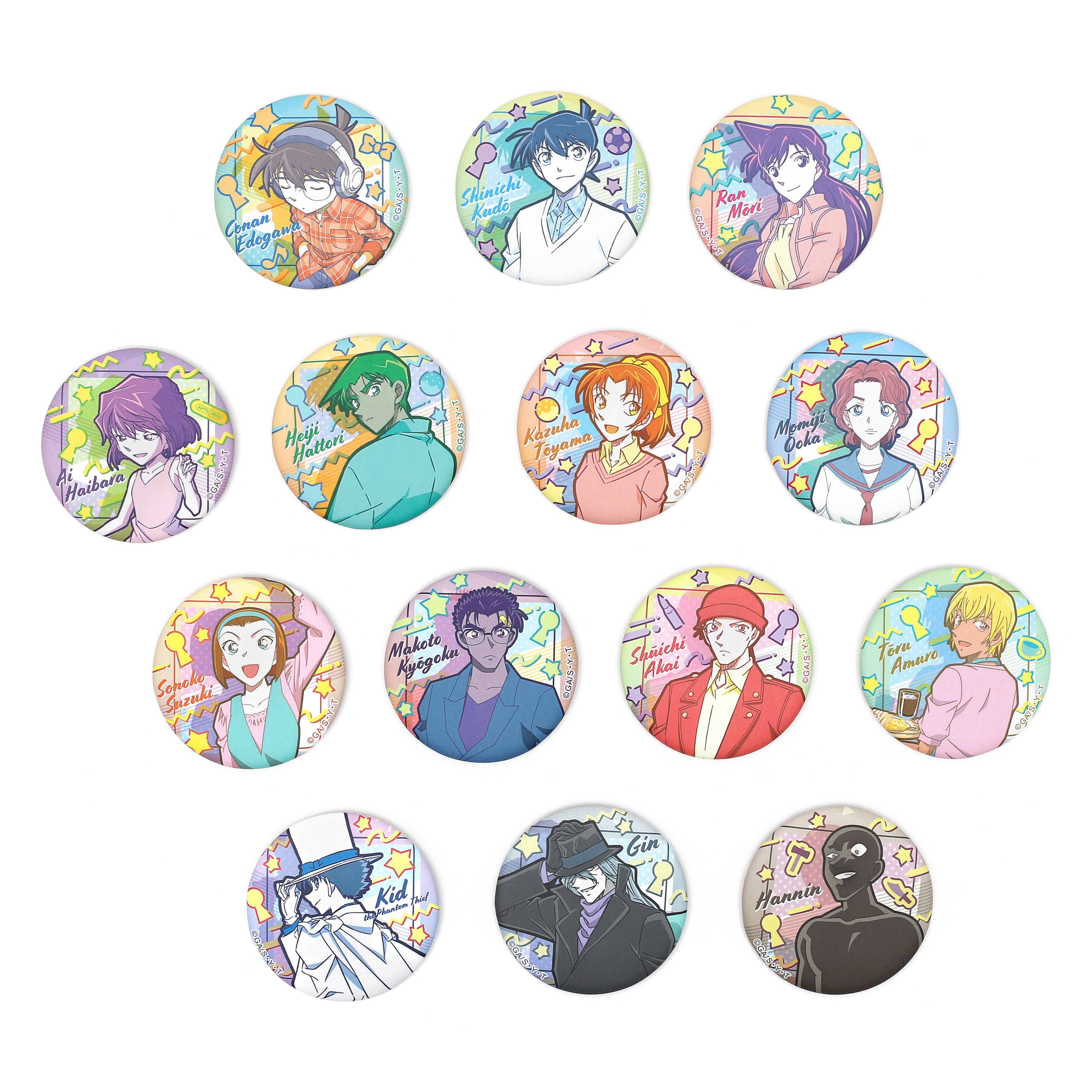 TVアニメ『名探偵コナン』より80'sアートシリーズが登場！ | 株式会社