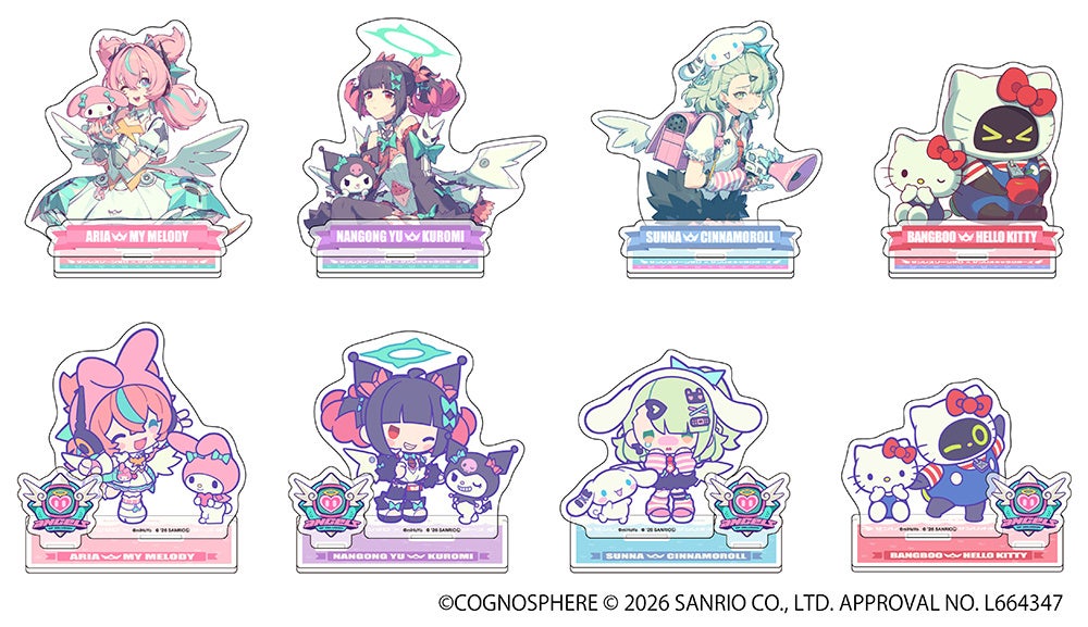 ゼンレスゾーンゼロ』と『サンリオキャラクターズ』のコラボ商品が