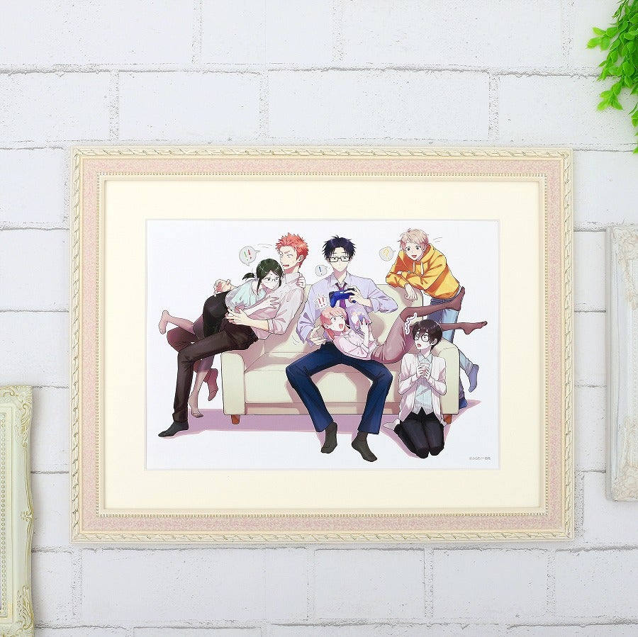 ヲタクに恋は難しい』より、ふじた先生直筆サイン入りミストグラフが