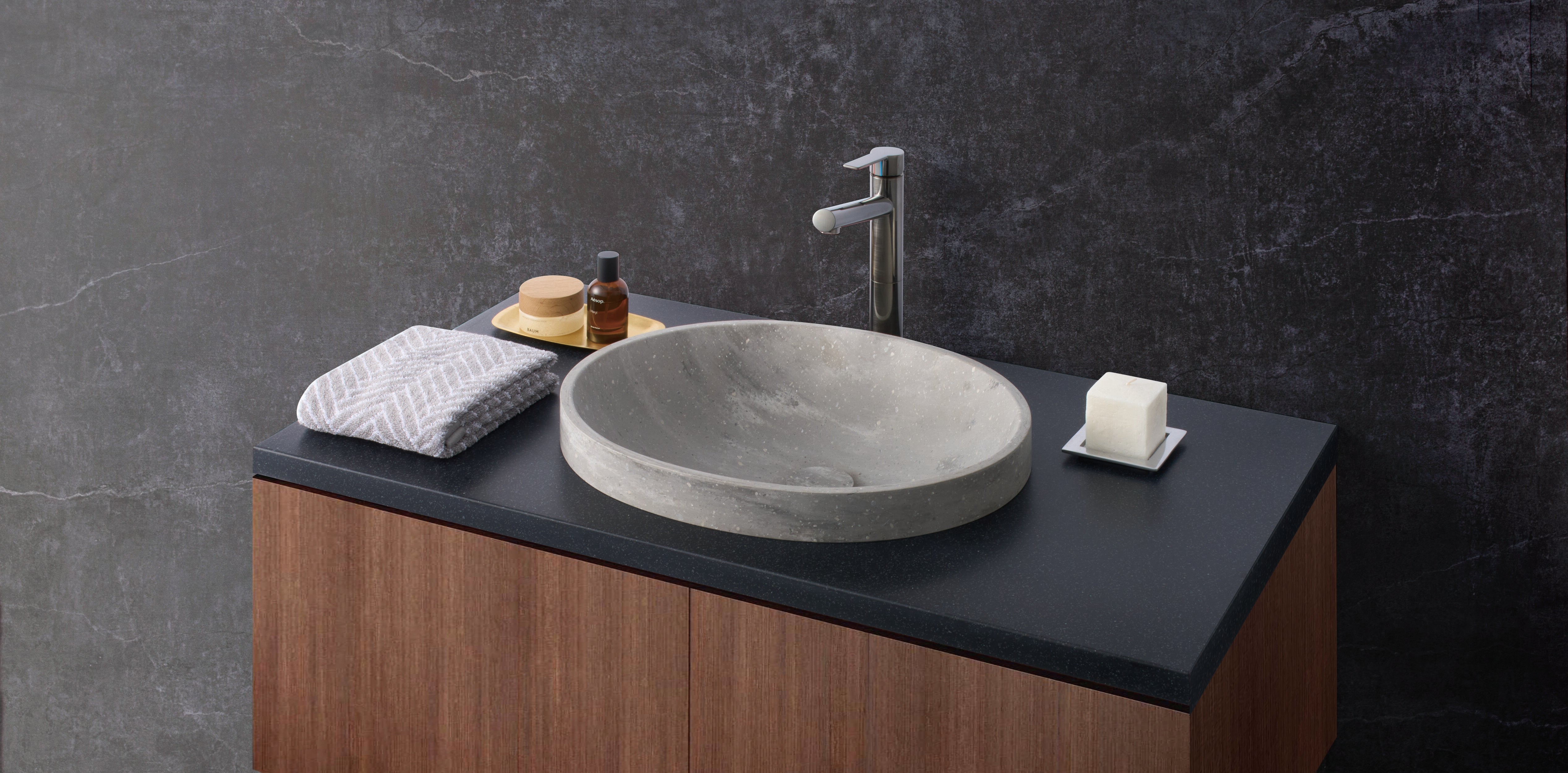 人工大理石製ラピード®洗面カウンターに新型がラインアップ！ | 株式