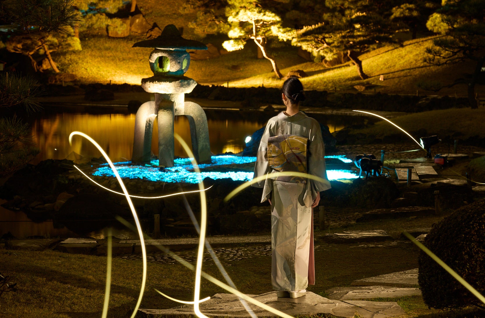 旧芝離宮夜会 by ワントゥーテン 〜ひかりめぐる庭〜 7回目を迎える