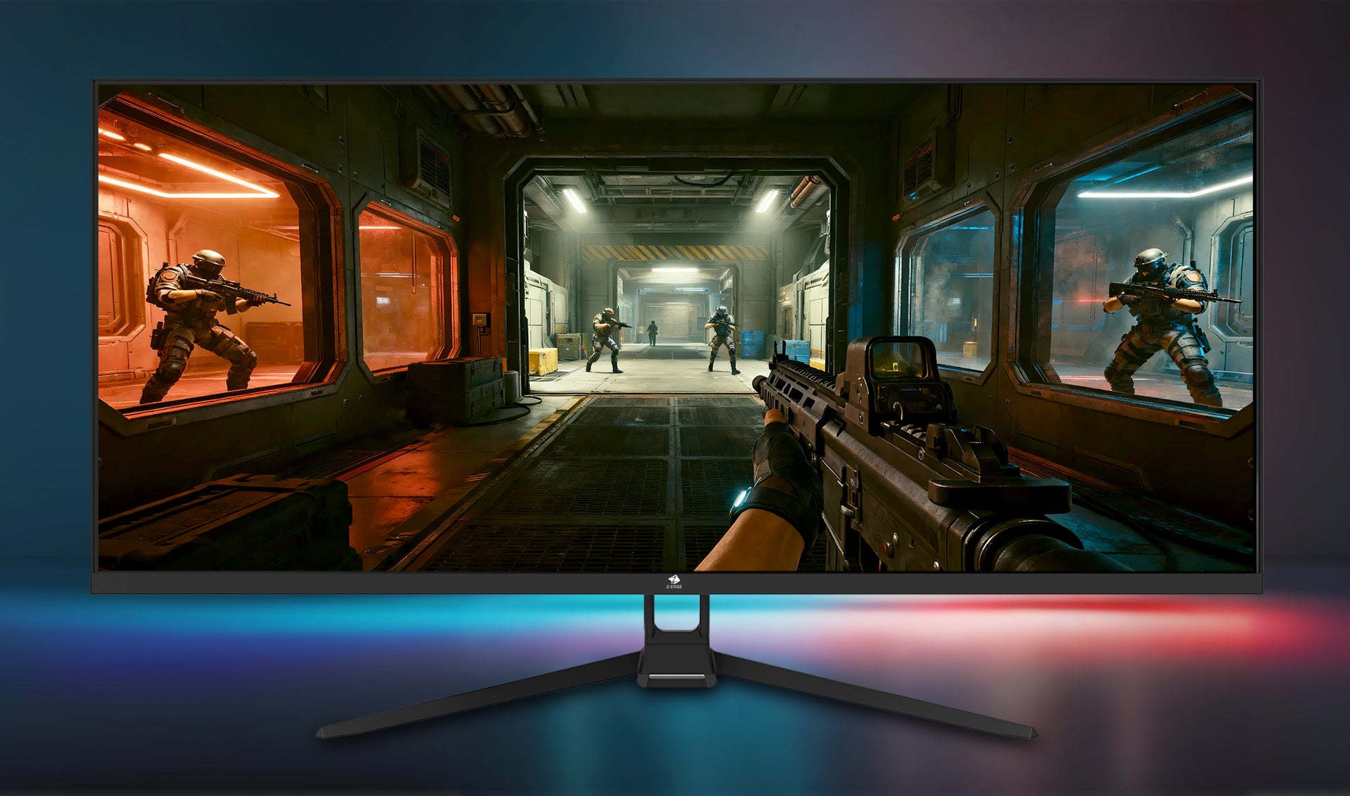 広がる視界、すべてが変わる。Z-EDGE UG34W 34型ウルトラワイド