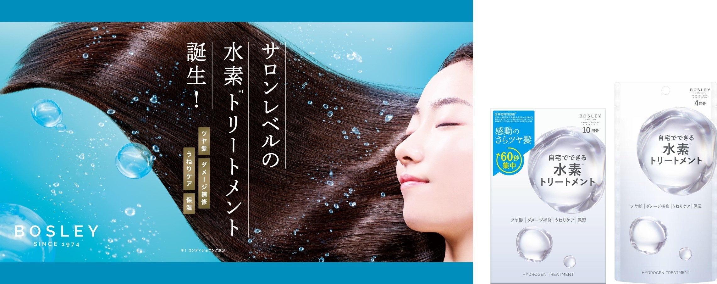 世界初※1 高濃度水素※2 ゲル配合の自宅でできる「水素※2