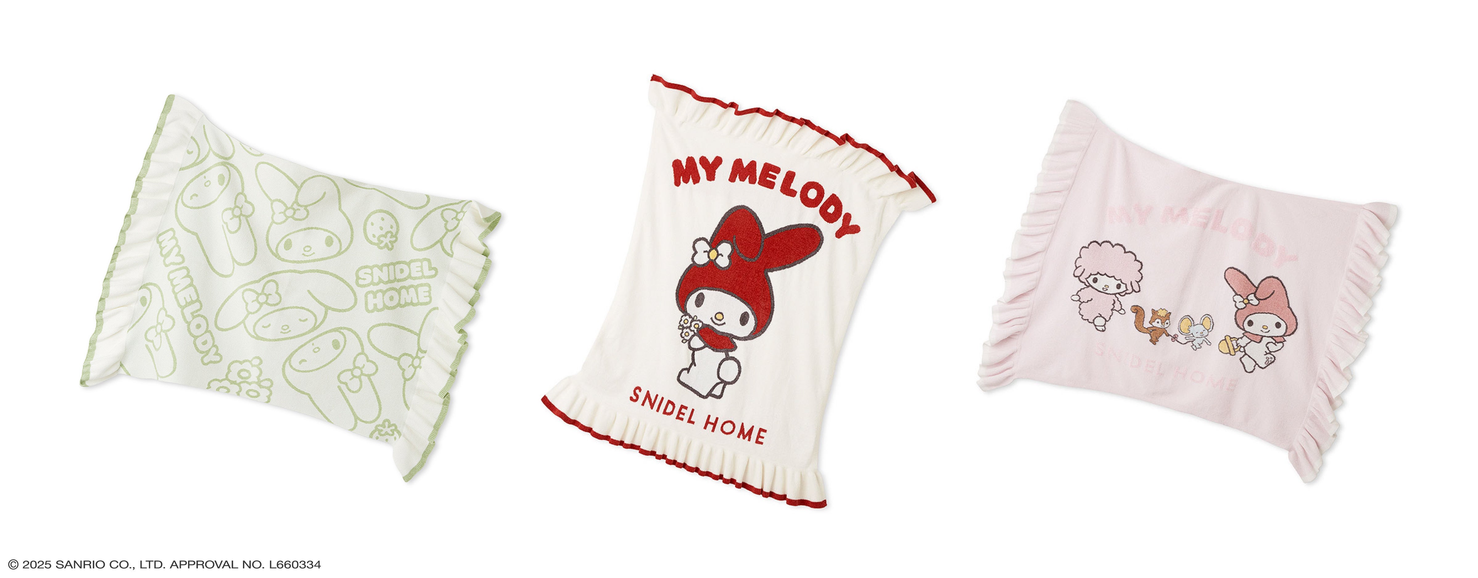 SNIDEL HOME】世界中で愛されている「マイメロディ」と初