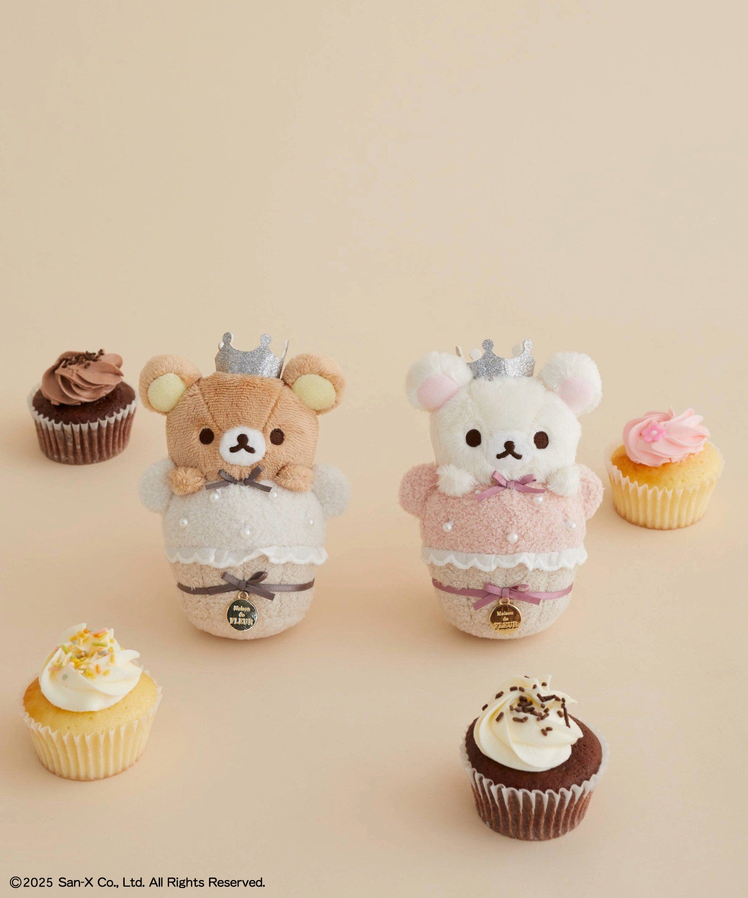 Maison de FLEUR×リラックマ コラボ第6弾！ カップケーキをテーマに