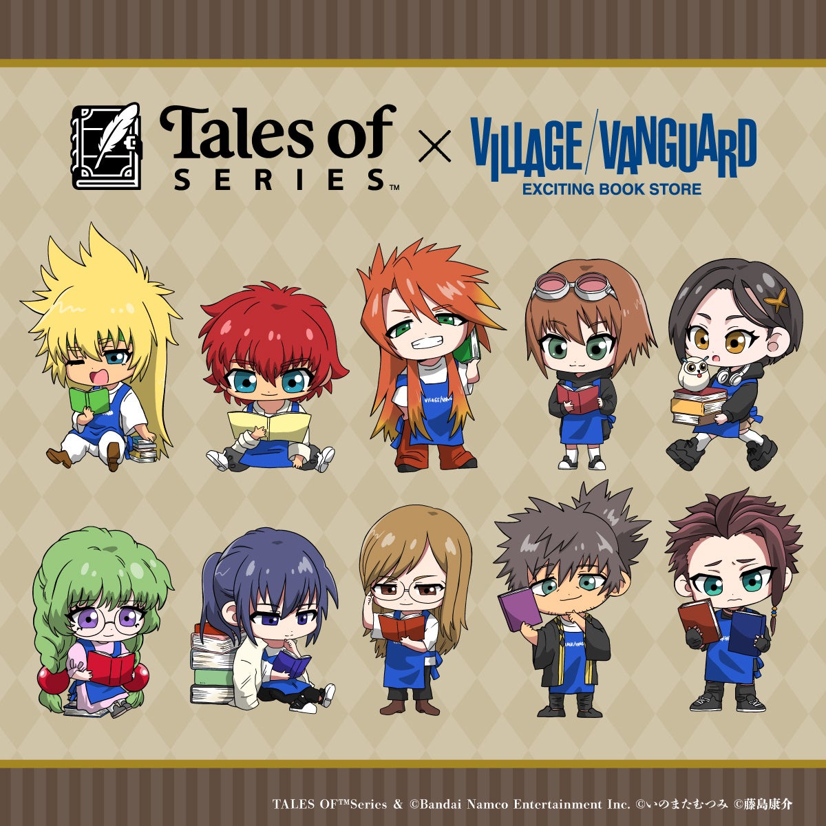 テイルズ』オブ シリーズ ヴィレッジヴァンガード限定コラボ第4弾が