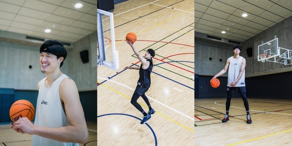 バスケットボール男子日本代表 渡邊雄太選手とアドバイザリースタッフ