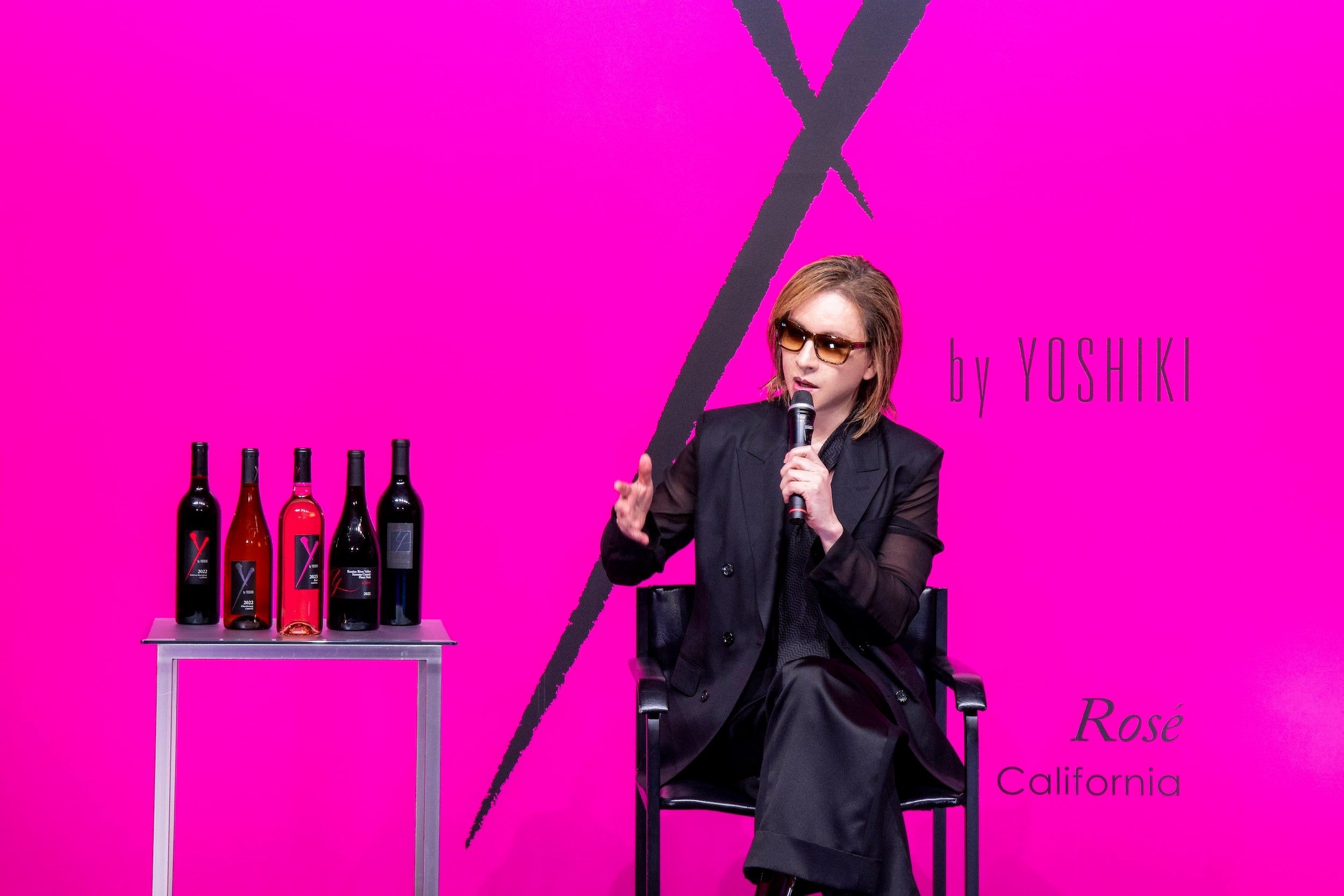 Y by YOSHIKI」 新作ロゼ＆新ヴィンテージワイン登場！ 日本のワイン