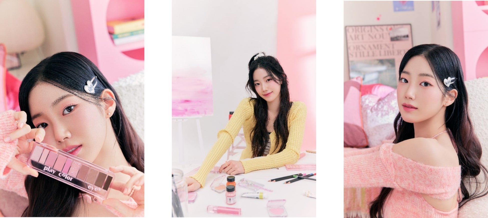 韓国コスメブランド『エチュード』のミューズ LE SSERAFIM(ル